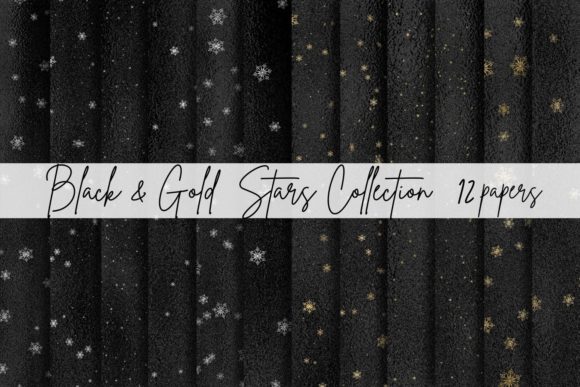 Black Papers with Gold & Silver Stars: A Designer's Guide