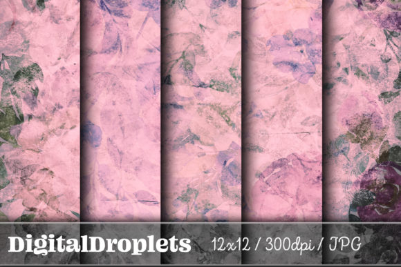 Blossoming Flowers Vol. 4: The Textured Paper Collection