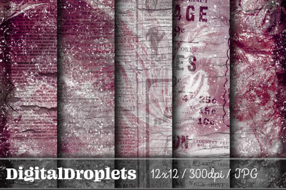 Gilded Flower Prints Vol. 7: Vintage Elegance for Modern Design