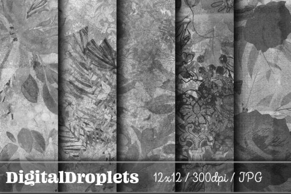 Gilded Flowers Vol. 13: A Gothic & Vintage Paper Collection