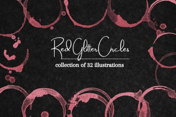 Red Stains Clipart Collection: Bold Visual Assets for Dark Backgrounds