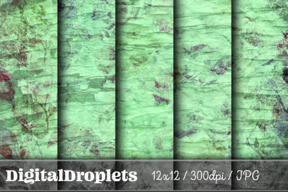 Weathered Blossoming Flowers Vol. 12: A Designer's Texture Toolkit